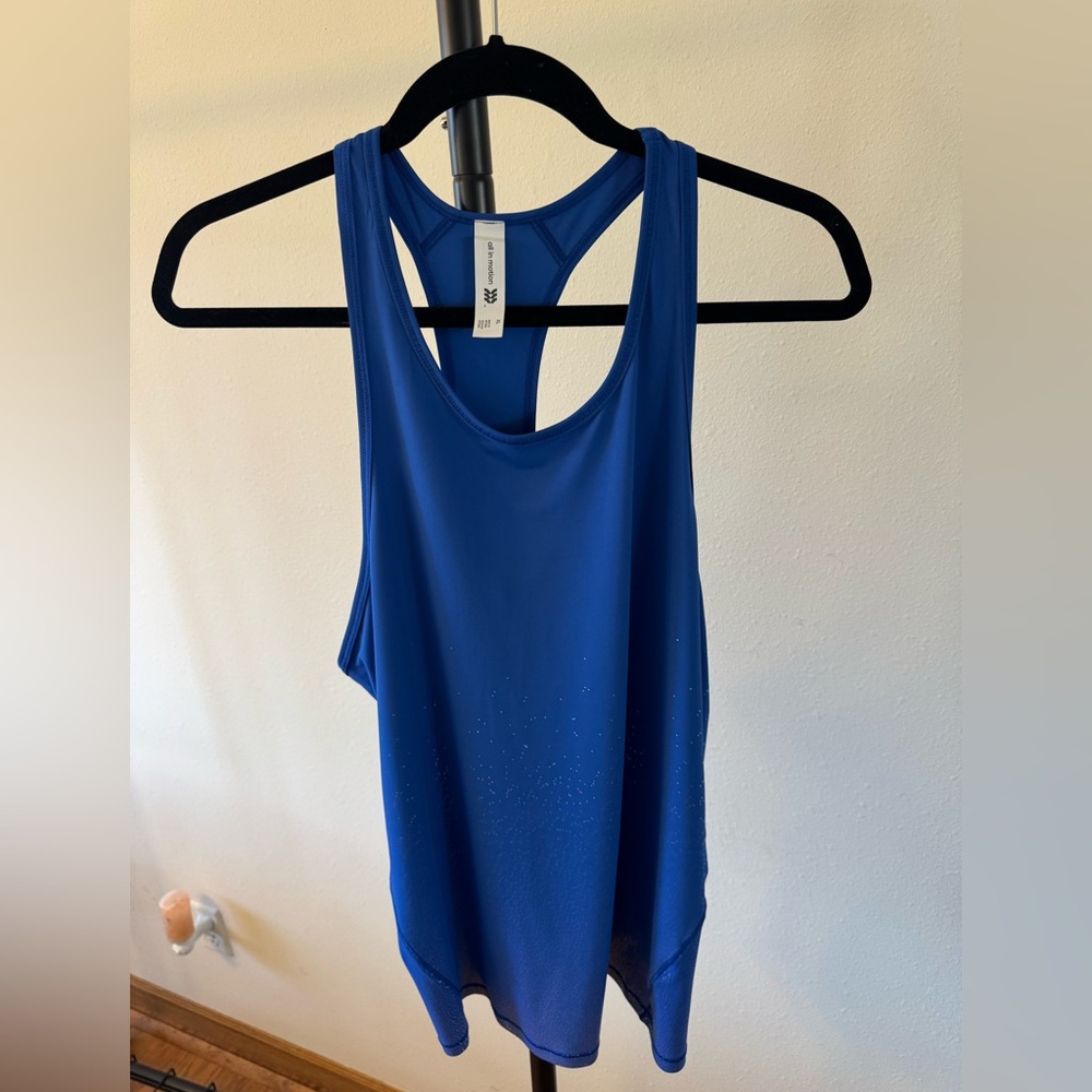 All in Motion Royal Blue Tank Top